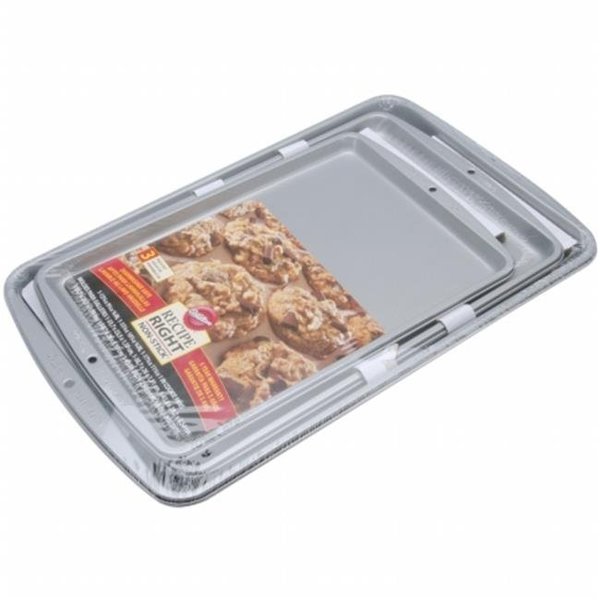 Wilton Recipe Right Cookie Pans 3/Pkg-9"X13"; 10"X15"; 11.5"X17" W975